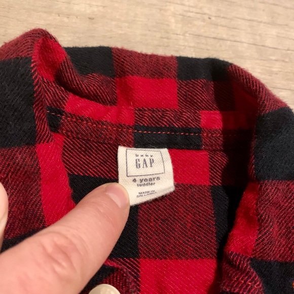 Big Bro/Little Bro Red Buffalo Check Shirts - Picture 5 of 6